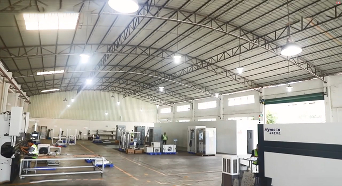 Guangzhou Cleanroom Construction Co., Ltd. производственная линия производителя