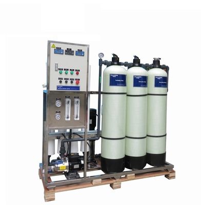 Оборудование водоочистки обратного осмоза 250LPH чистое для гостиницы