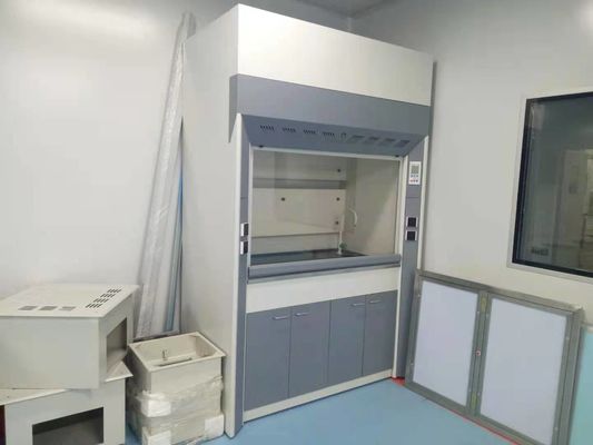 лаборатория полностью стальные Pp шума 65dB дымит алкалиом устойчивым 1200m3/H клобука