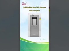 Покрытая внешняя холодная плита с двигателем высокого воздушного потока и внутренним корпусом воздушного душа из нержавеющей стали